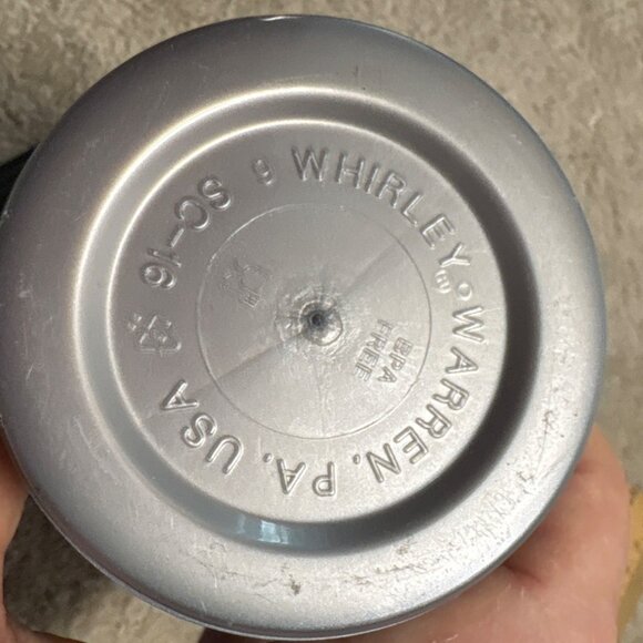 Detroit Tigers Travel Mug 16 Oz By Whirley MLB 2011 Plastic Silver & Black Lid - Picture 4 of 7